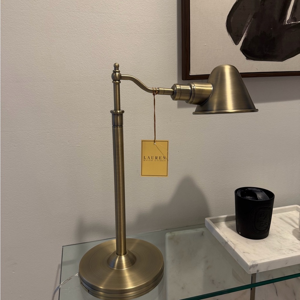 Lauren Ralph Lauren Brass Desk Lamp